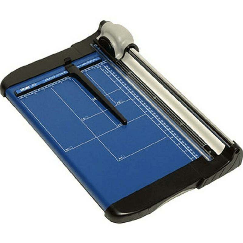 Ledah 360 Professional Trimmer Paper Cutter Metal Base 15 Sheet A4 Blue 100852125 - SuperOffice