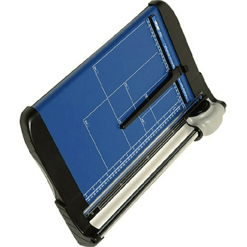 Ledah 360 Professional Trimmer Paper Cutter Metal Base 15 Sheet A4 Blue 100852125 - SuperOffice