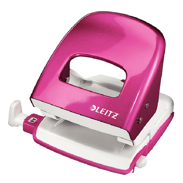 Leitz Nexxt Series Wow Metal 2 Hole Punch Pink 0403060 or 50081023 - SuperOffice