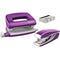 Leitz Nexxt Wow Mini Stapler And Hole Punch Set Purple 55612262 - SuperOffice