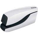 Leitz WOW Battery-Powered Electric Stapler White 55661101 - SuperOffice