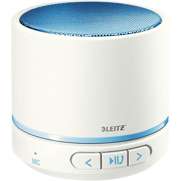 Leitz Wow Mini Mobile Bluetooth Speaker Blue 49680 - SuperOffice