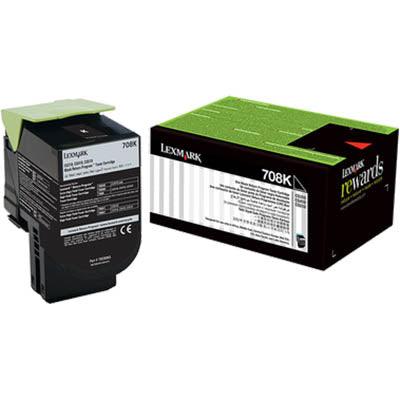 Lexmark 70C80K0 708K Toner Cartridge Black 70C80K0 - SuperOffice