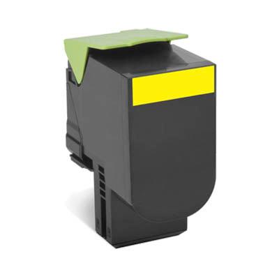 Lexmark 80C8Sy0 808Sy Toner Cartridge Standard Yield Yellow 80C8SY0 - SuperOffice