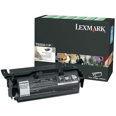 Lexmark T650A11P Prebate Toner Cartridge Black T650A11P - SuperOffice