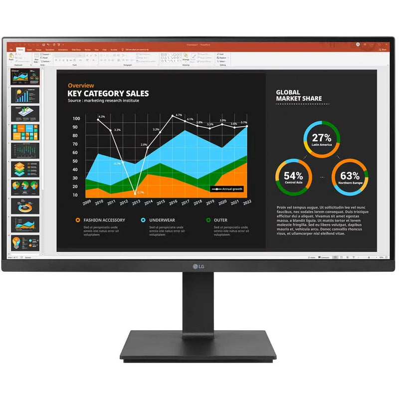 LG 27'' 27BQ75QC-B QHD 75Hz IPS LED Monitor 27BQ75QC-B - SuperOffice