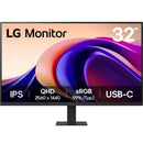 LG 32'' QHD IPS Computer Monitor USB-C Titlable Stand 100Hz 32U631A-B - SuperOffice