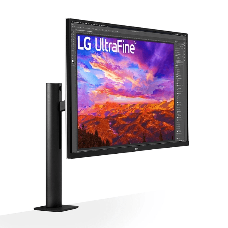 LG 32UN88A 31.5" Ultrafine Ergo 4K UHD IPS Monitor Ergonomic Arm Stand Extend/Swivel/Pivot/Height/Tilt 32UN88A - SuperOffice