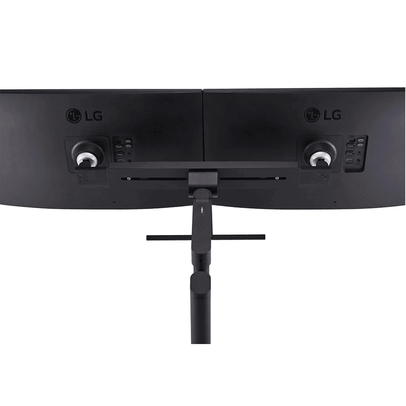 LG Ergo Dual 27" Monitor 75Hz QHD HDR10 FreeSync IPS Adjustable 27QP88D-BS - SuperOffice