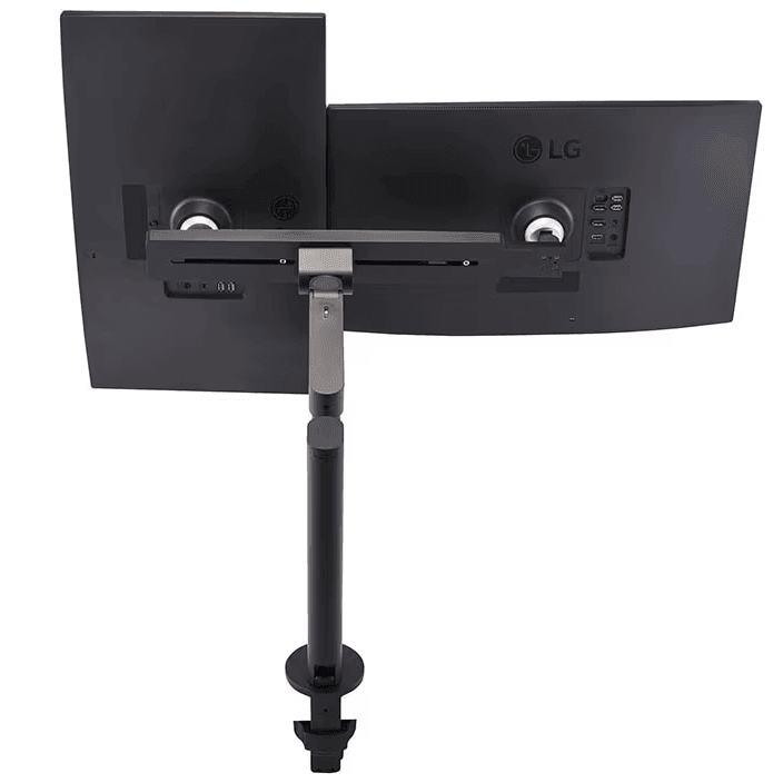 LG Ergo Dual 27" Monitor 75Hz QHD HDR10 FreeSync IPS Adjustable 27QP88D-BS - SuperOffice