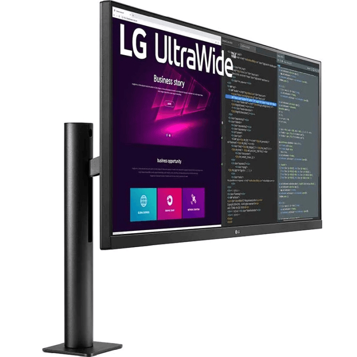 LG UltraWide Ergo 34WN780-B 34" 75Hz UWQHD HDR10 FreeSync IPS Monitor 34WN780-B.AAU - SuperOffice