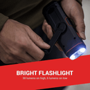 LifeGear LED Crank Torch FM Radio Manual Wind USB LG38 - SuperOffice