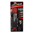 LifeGear Stormproof Survival Torch Light Rugged Compass Whistle LG3761 - SuperOffice