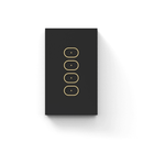 LIFX Smart Light Switch 4-Gang Black AU/NZ LFSWBLKT4FAU - SuperOffice