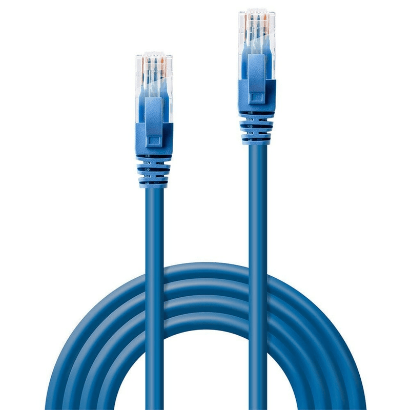 Lindy 30m CAT6 U/UTP Gigabit Network Ethernet Internet Cable Blue 48025 - SuperOffice