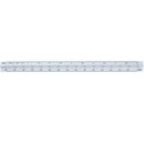 Linex 323 Triangular Scale Ruler 300mm 30cm 1:2.5:5:10:20:50:100 100413051 - SuperOffice