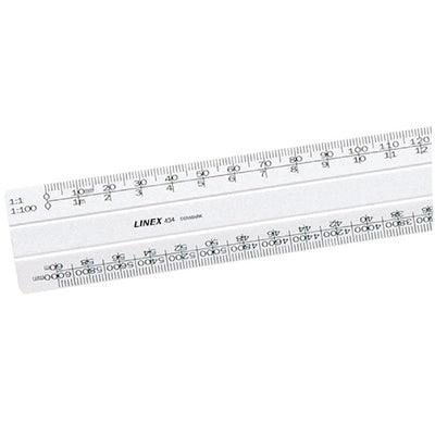 Linex 434 Flat Scale Ruler 300Mm 100414126 - SuperOffice