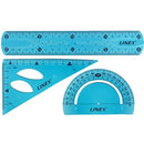 Linex Flex Ruler Set Blue 400081967 - SuperOffice