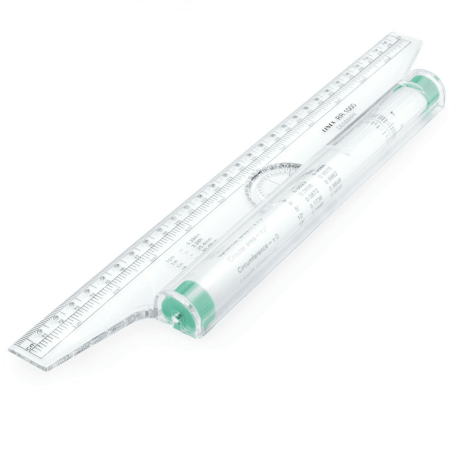 Linex Technical Ruler Linex RR1000 Scale Rolling Ruler 300mm 30cm | SuperOffice