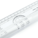 Linex RR1000 Scale Rolling Ruler 300mm 100411018 - SuperOffice