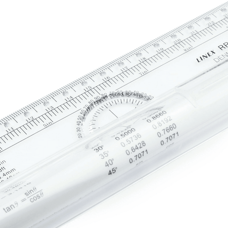 Linex RR1000 Scale Rolling Ruler 300mm 100411018 - SuperOffice