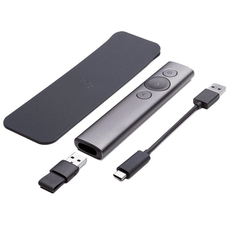 Logitech Advanced Spotlight Presentation Remote Clicker Pointer Presenter 910-004863 - SuperOffice