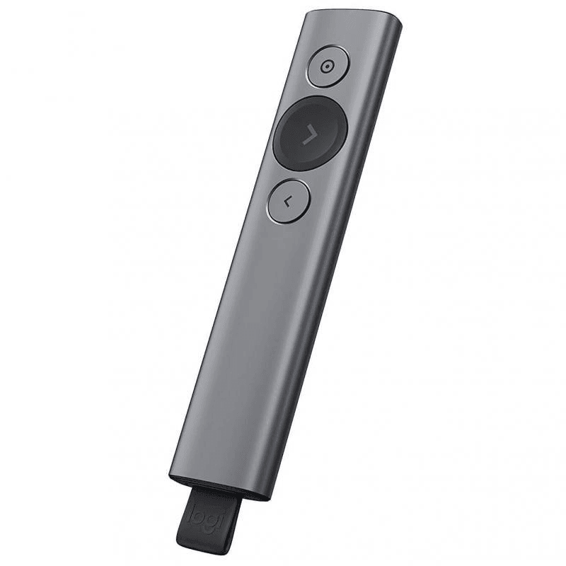 Logitech Advanced Spotlight Presentation Remote Clicker Pointer Presenter 910-004863 - SuperOffice