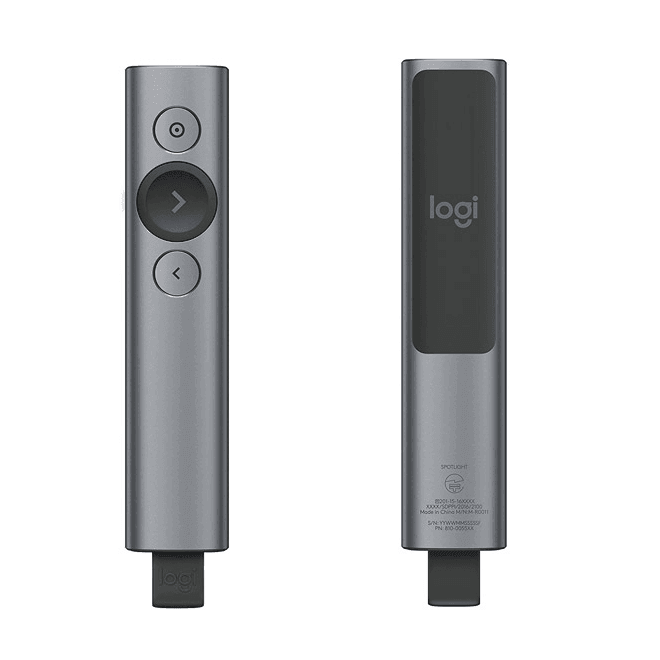 Logitech Advanced Spotlight Presentation Remote Clicker Pointer Presenter 910-004863 - SuperOffice