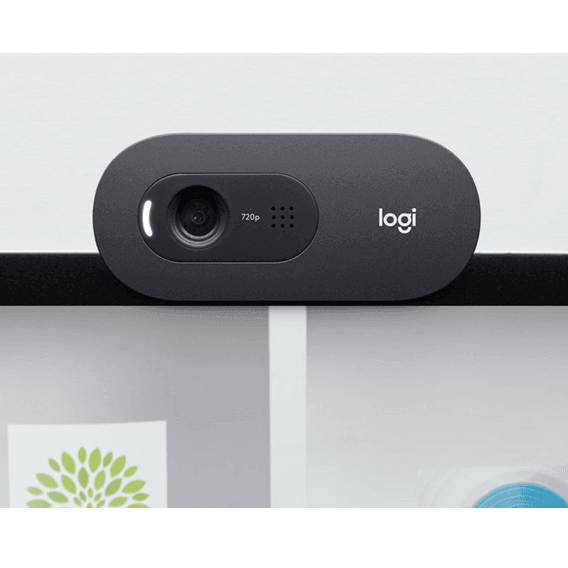 Logitech C505 HD Business Webcam Microphone 720p USB Monitor Clip 960-001370 - SuperOffice