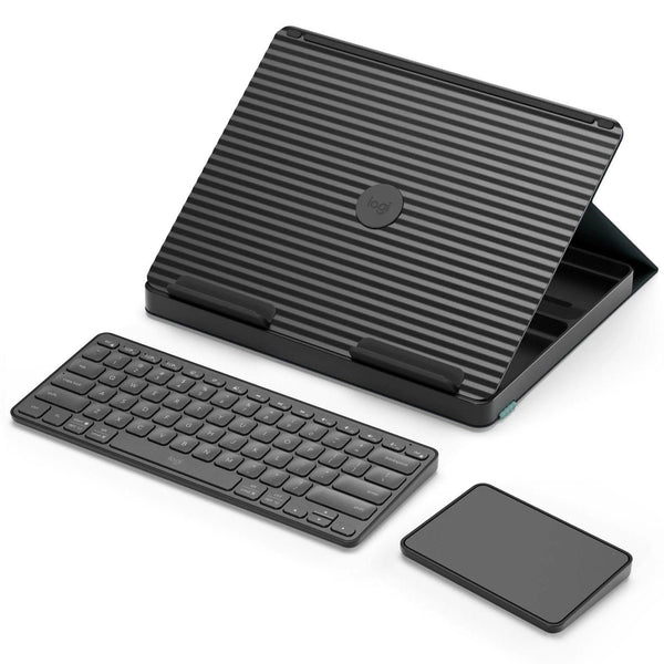 Logitech Casa Pop-Up Desk Keyboard & Touchpad Classic Chic 920-011283 - SuperOffice