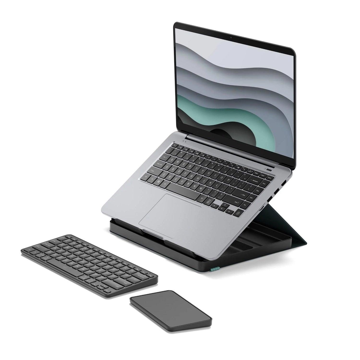 Logitech Casa Pop-Up Desk Keyboard Touchpad Classic Chic | SuperOffice
