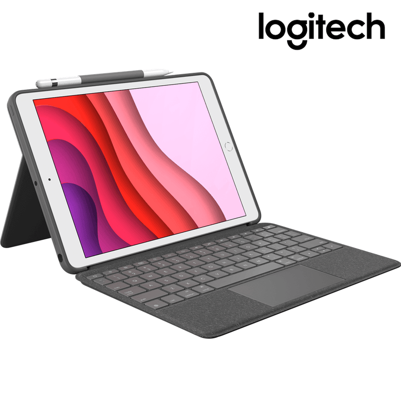 Logitech Combo Touch KeyBoard Trackpad Case For iPad 10.2" Inch 9th/8th/7th Gen 920-009726 - SuperOffice