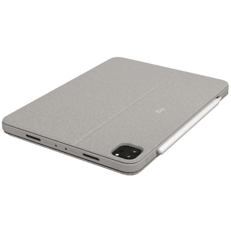 Logitech Combo Touch KeyBoard Trackpad Case iPad Pro 12.9" Inch 6th/5th Gen 2021 Sand 920-010223 (Sand Colour) - SuperOffice