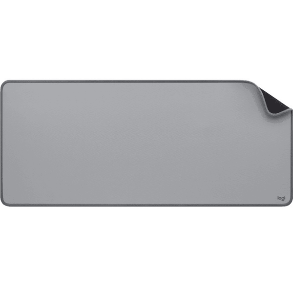 Logitech Desk Keyboard Mouse Pad Mat Anti-Slip Mid Grey 956-000046 - SuperOffice