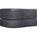Logitech ERGO K860 Wireless Keyboard Bluetooth Ergonomic Wrist Palm Rest Black 920-010111 - SuperOffice