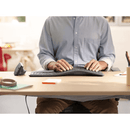 Logitech ERGO K860 Wireless Keyboard Bluetooth Ergonomic Wrist Palm Rest Black 920-010111 - SuperOffice