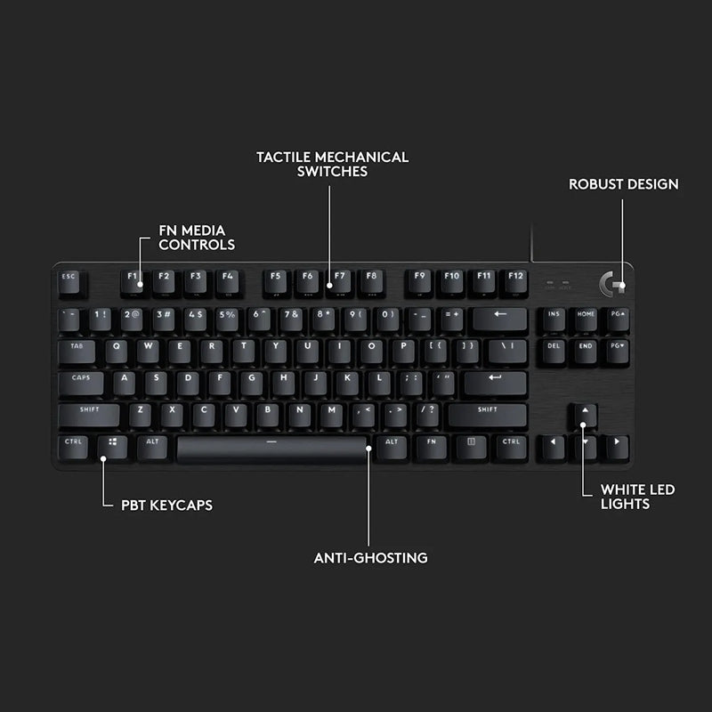 Logitech G G413 TKL SE Mechanical Gaming Keyboard Compact 920-010448 - SuperOffice