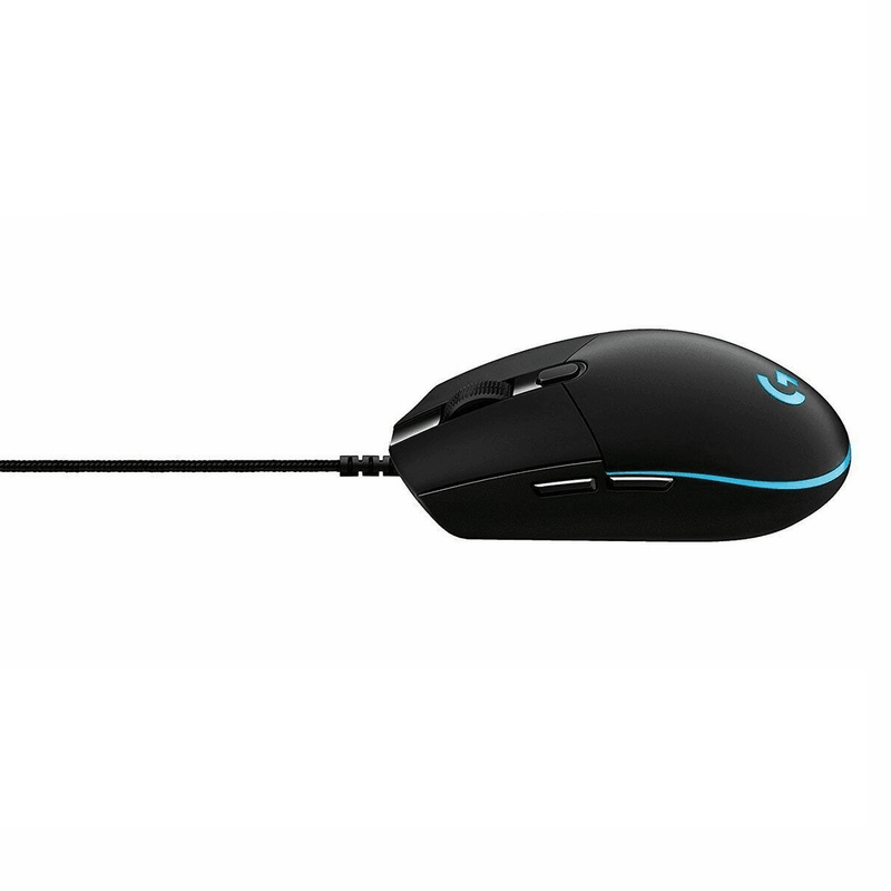 Logitech G Pro Gaming Wired Mouse with 16K Hero Sensor Black Blue 910-005442 - SuperOffice