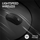 Logitech G PRO X Superlight 2 Lightspeed Wireless Gaming Mouse Black 910-006632 - SuperOffice
