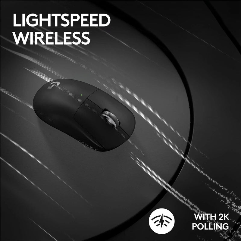 Logitech G PRO X Superlight 2 Lightspeed Wireless Gaming Mouse Black 910-006632 - SuperOffice