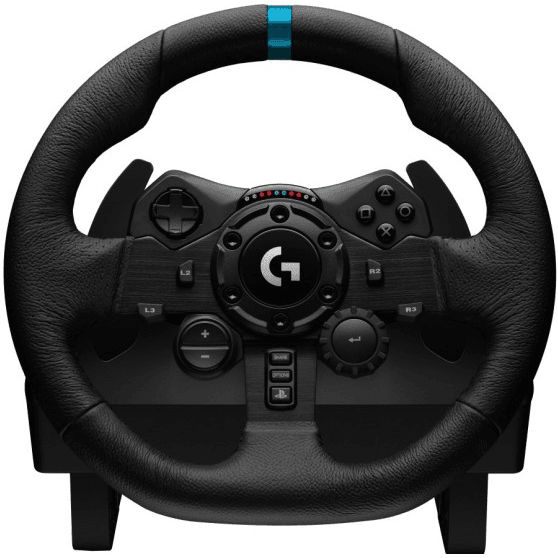 Logitech G923 TrueForce Racing Wheel and Pedals Sim PS5 PS4 PC 941-000152 - SuperOffice