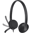 Logitech H340 USB Headset Headphones Microphone Black 981-000477 (H340) - SuperOffice