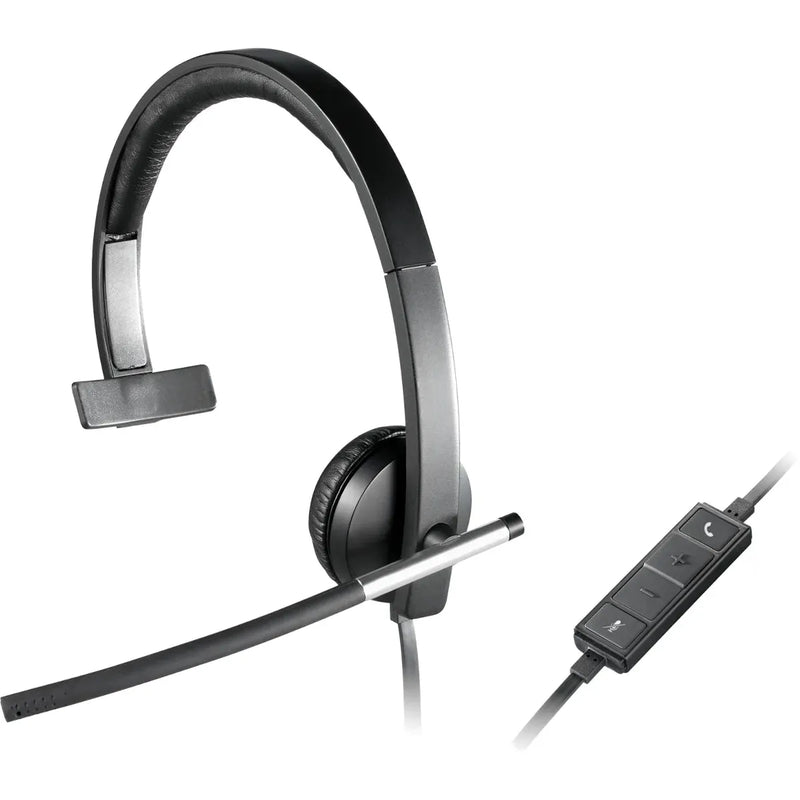 Logitech H650E Mono Business Office Headset with Noise Cancelling Mic Black 981-000544 - SuperOffice
