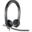 Logitech H650E Stereo Business Office Headset with Noise Cancelling Mic Black 981-000545 - SuperOffice