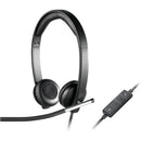 Logitech H650E Stereo Business Office Headset with Noise Cancelling Mic Black 981-000545 - SuperOffice