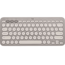 Logitech K380 Bluetooth Multi-Device Keyboard Sand Grey Compact 920-011145 - SuperOffice