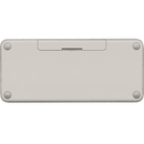 Logitech K380 Bluetooth Multi-Device Keyboard Sand Grey Compact 920-011145 - SuperOffice