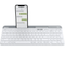Logitech K580 Slim Multi-Device Wireless Keyboard Phone Tablet Holder Compact White 920-009211 - SuperOffice