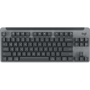 Logitech K855 Signature Mechanical Keys Wireless Keyboard Mini Compact TKL Black Grey 920-011074 (K855 Grey) - SuperOffice