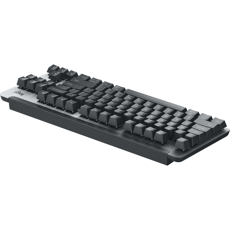 Logitech K855 Signature Mechanical Keys Wireless Keyboard Mini Compact TKL Black Grey 920-011074 (K855 Grey) - SuperOffice
